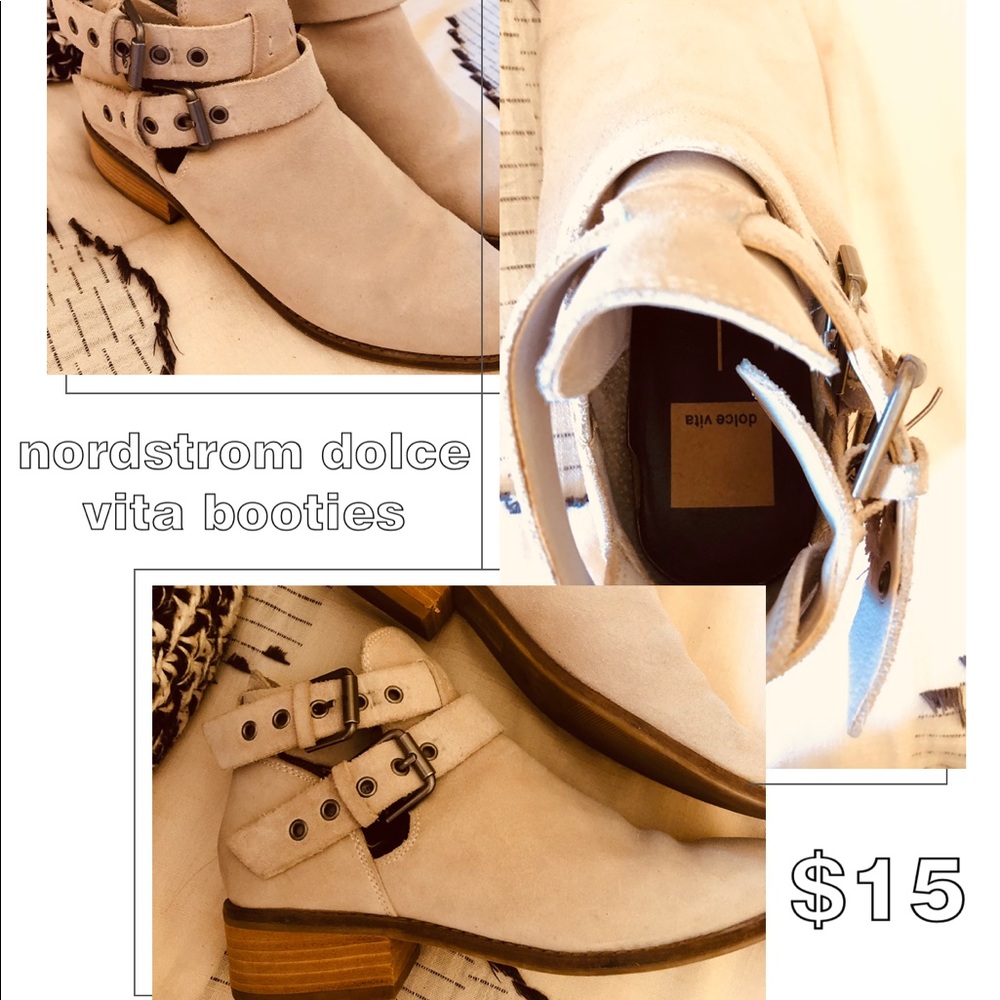 Dolce Vita Buckle Booties